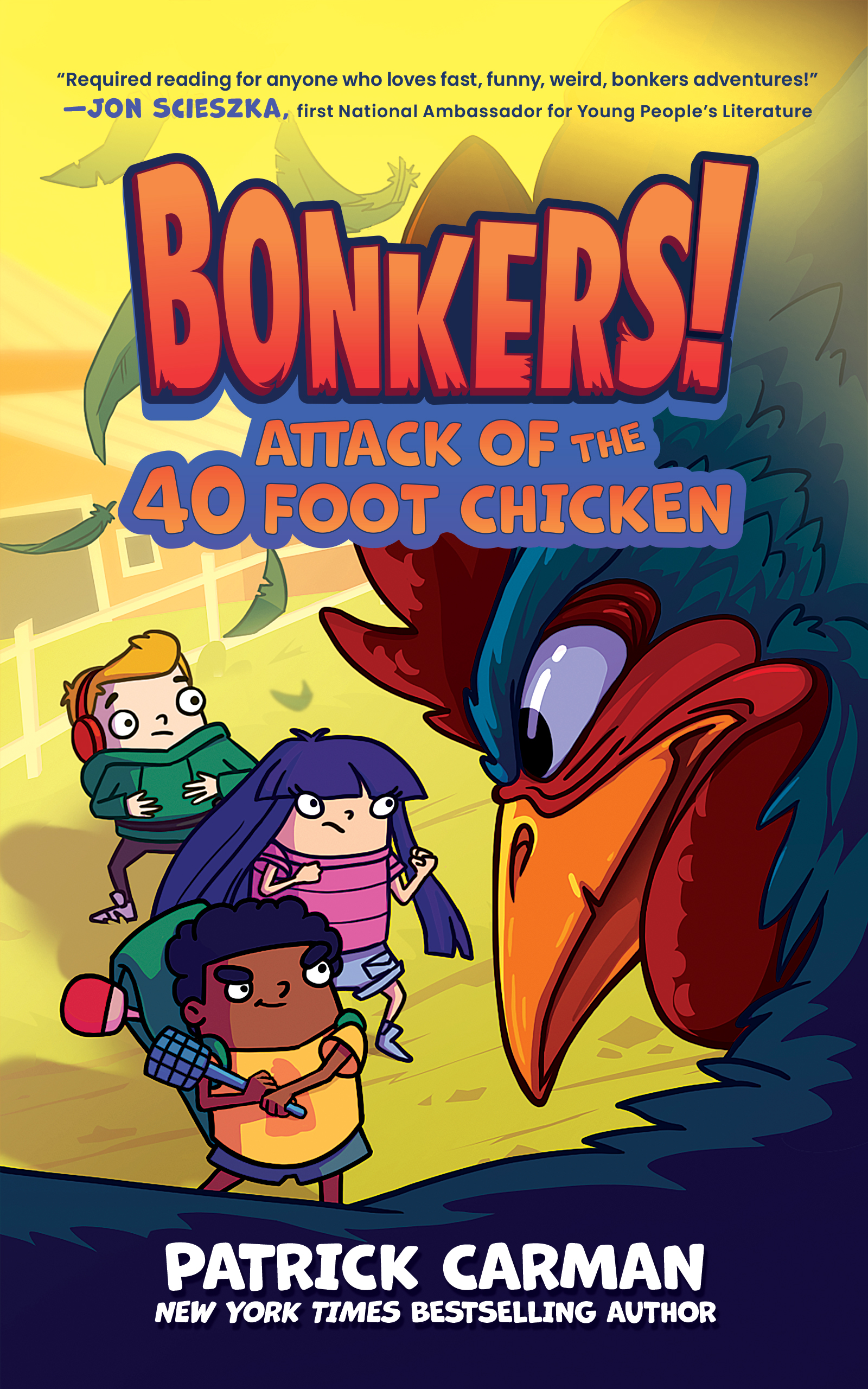 Giveaway: Attack of the Forty-Foot Chicken (Patrick Carman)~ US/CAN ONLY!