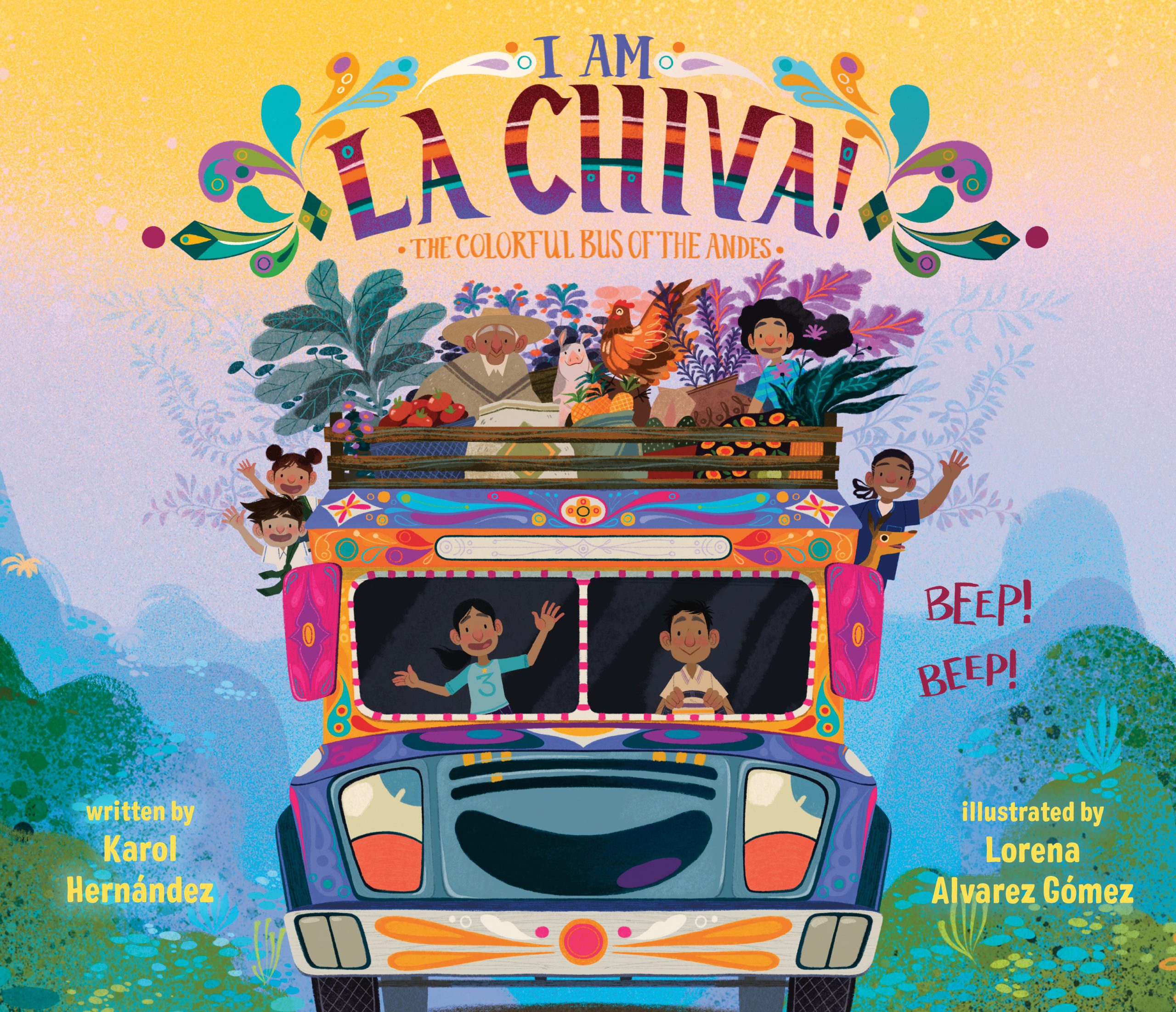 Author Chat with Karol Hernández (I Am La Chiva!: The Colorful Bus of the Andes), Plus Giveaway~ US ONLY!