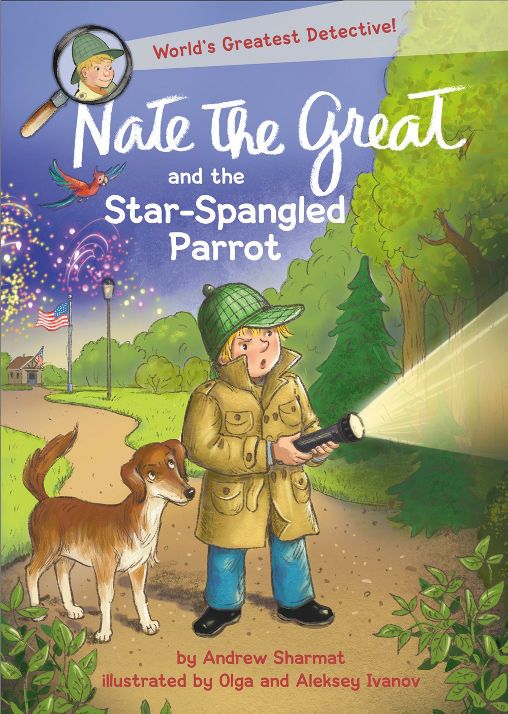 Giveaway: NATE THE GREAT AND THE STAR-SPANGLED PARROT (Andrew Sharmat)~ US ONLY!